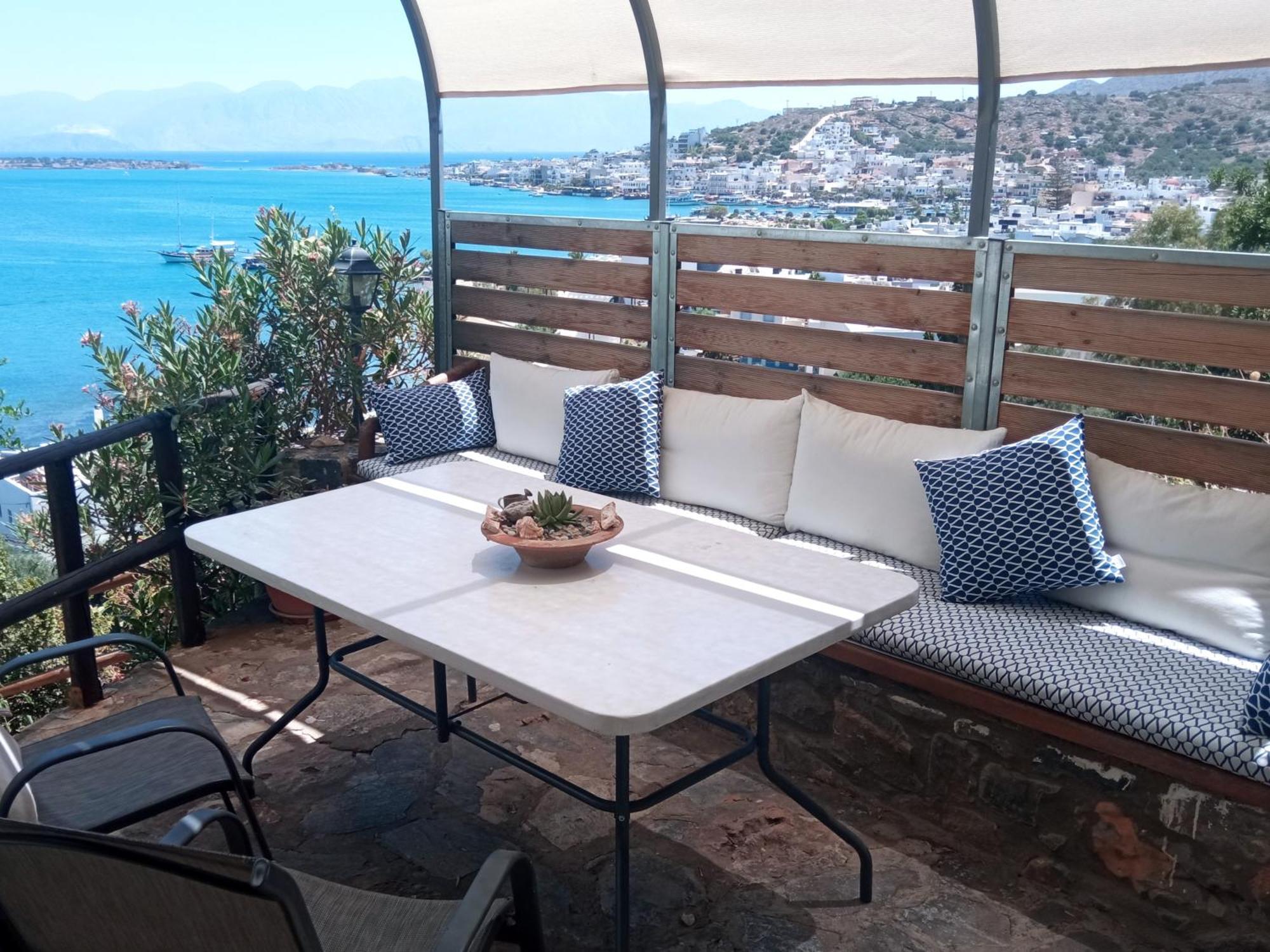 エロウンダMarilena Panoramic Sea View Houseアパートメント エクステリア 写真